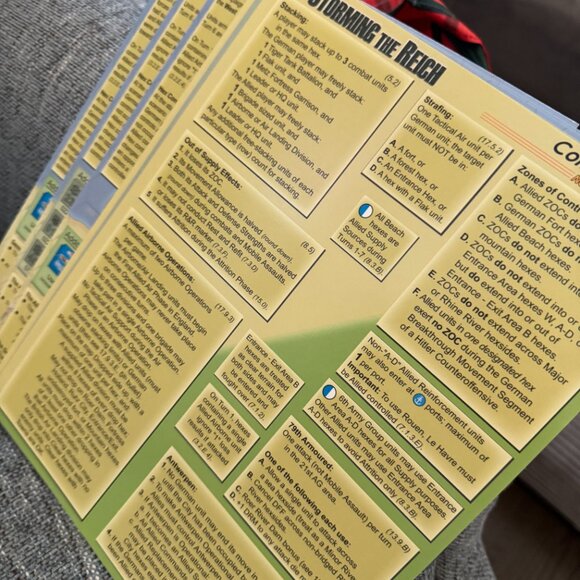 Storming the Reich: D-Day to the Ruhr (open, unpunched) Compass Games - Picture 15 of 15